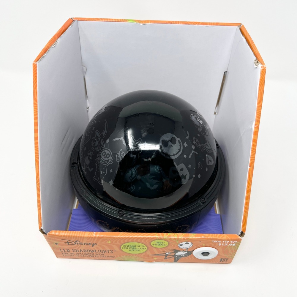 Disney‎ Nightmare Before Christmas LED Shadowlights Rotating Projector Jack 1006